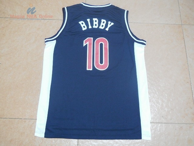 Acquista Maglia NCAA Arizona #10 Bibby Blu