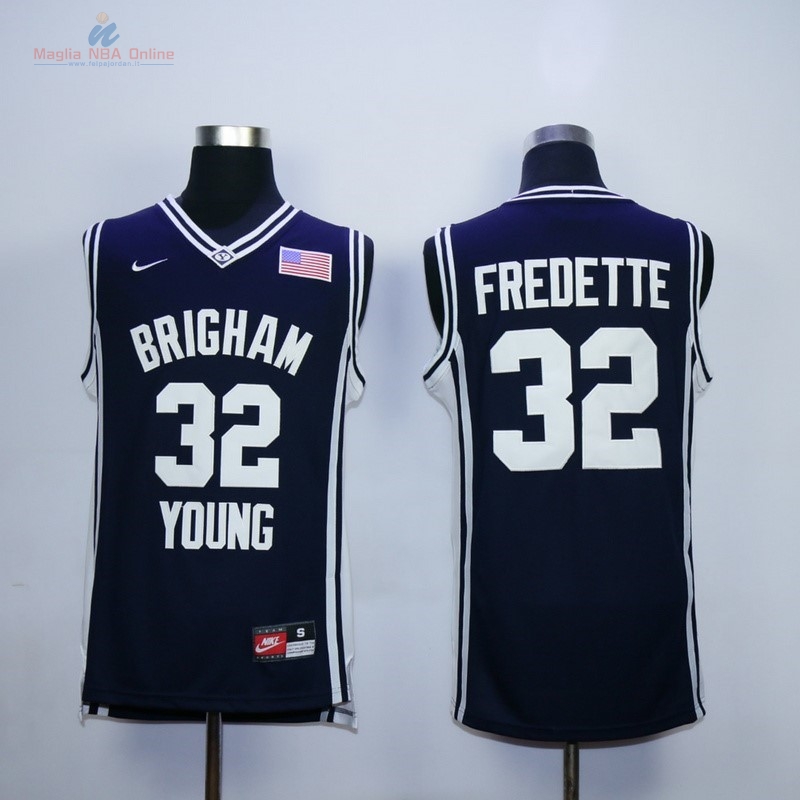 Acquista Maglia NCAA Brigham #32 Jimmer Fredette Nero