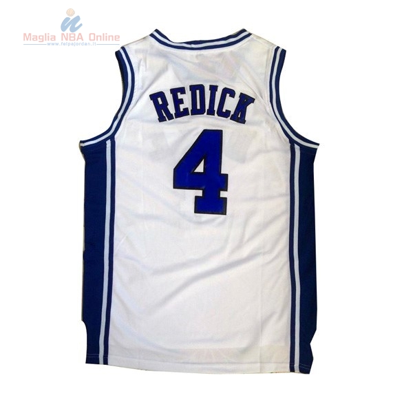 Acquista Maglia NCAA Duke #4 J.J.Rossoick Bianco