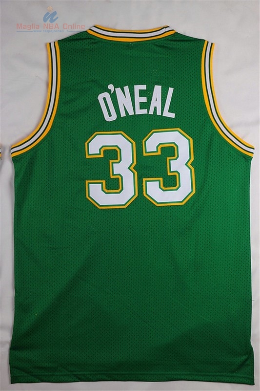 Acquista Maglia NCAA LSU #33 Shaquille O'Neal Verde