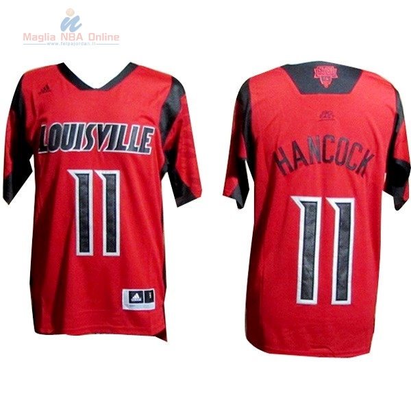 Acquista Maglia NCAA Louisville #11 Hancock Rosso