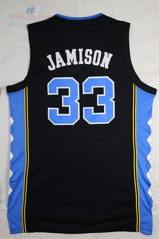 Acquista Maglia NCAA North Carolina #30 Antawn Jamison Nero