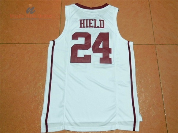 Acquista Maglia NCAA Oklahoma #24 Buddy Hield Bianco