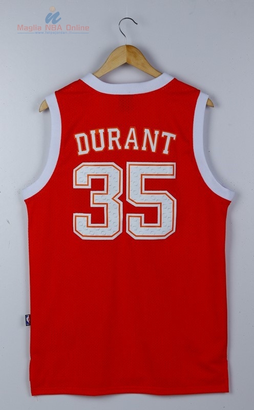 Acquista Maglia NCAA Texas #35 Kevin Durant Rosso