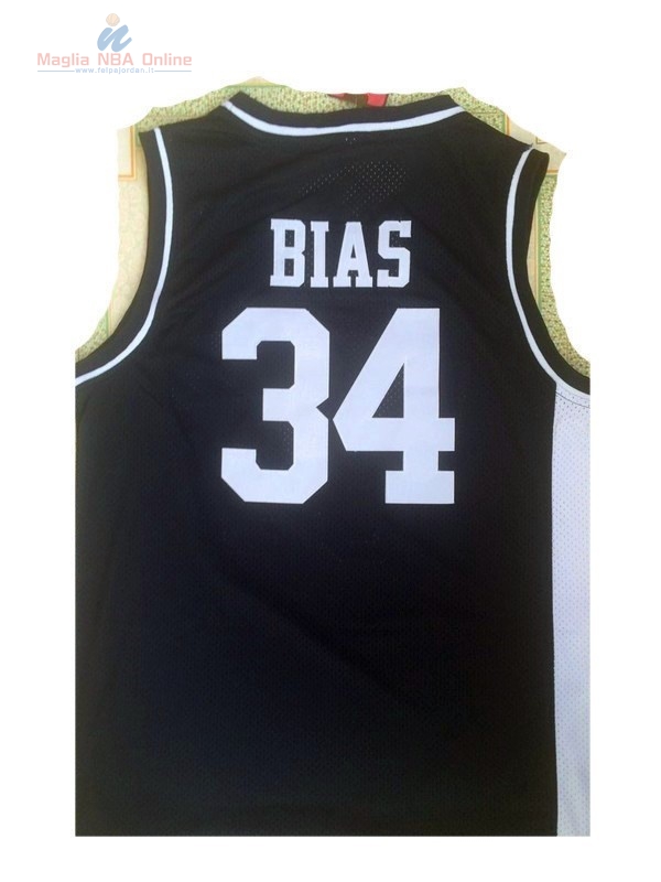 Acquista Maglia NCAA Wildcats #34 Leonard Kevin Bias Nero