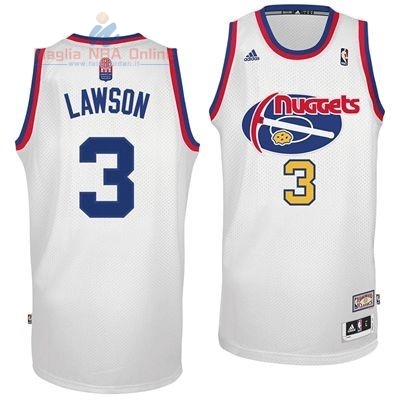 Acquista Maillo ABA Denver Nuggets #3 Lawson Bianco