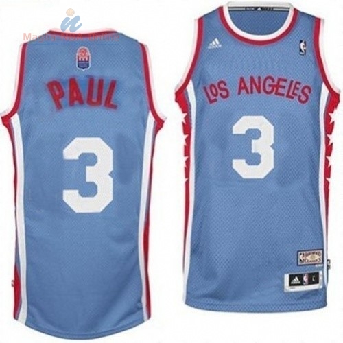 Acquista Maillo ABA Los Angeles Clippers #3 Paul Grigio