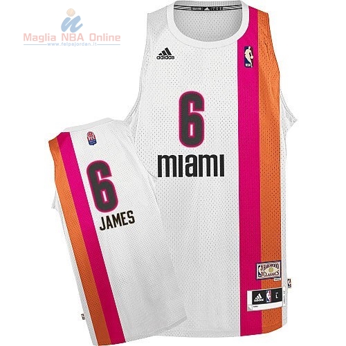 Acquista Maillo ABA Miami Heats #6 James Bianco