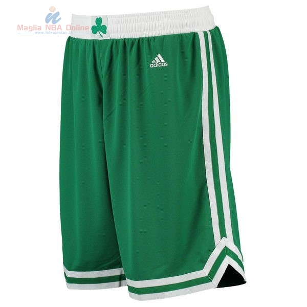Acquista Pantaloni Basket Boston Celtics Verde