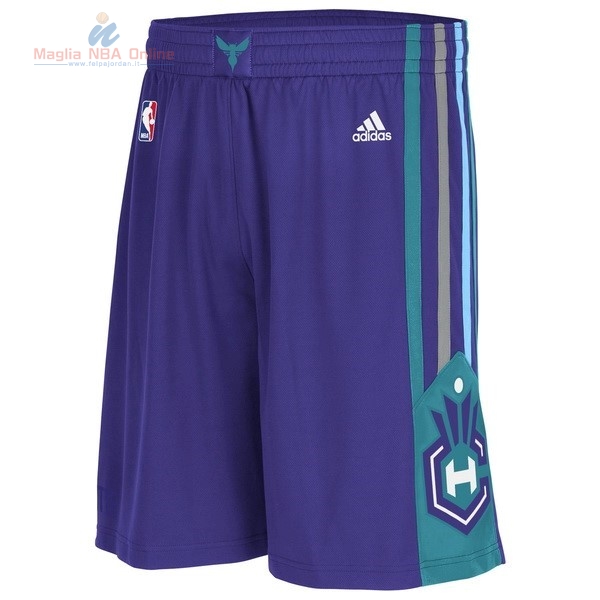 Acquista Pantaloni Basket Charlotte Hornets Blu