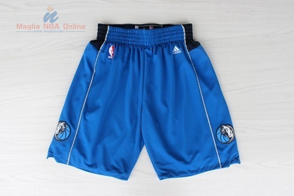 Acquista Pantaloni Basket Dallas Mavericks Blu