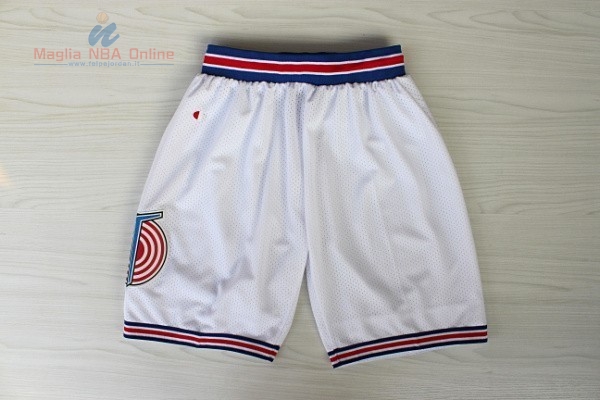 Acquista Pantaloni Basket Film Basket Tune Squad Bianco