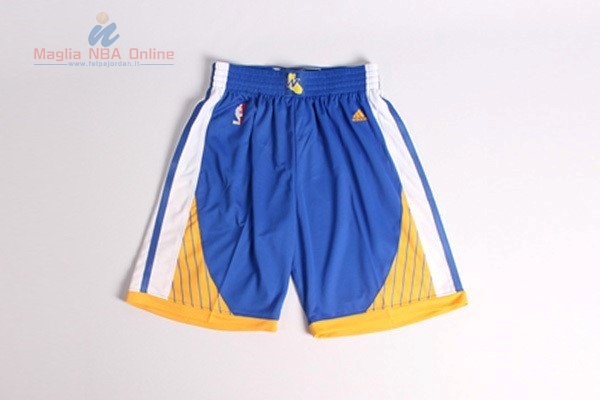 Acquista Pantaloni Basket Golden State Warriors Blu