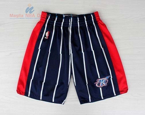 Acquista Pantaloni Basket Houston Rockets Blu