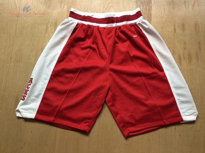 Acquista Pantaloni Basket Lower Merion Rosso