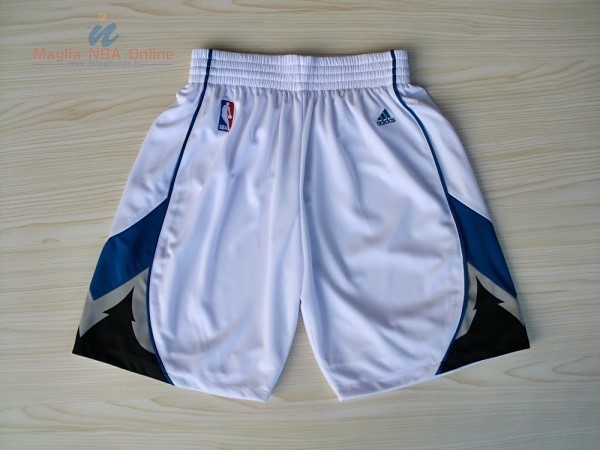 Acquista Pantaloni Basket Minnesota Timberwolves Bianco