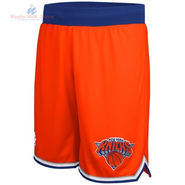 Acquista Pantaloni Basket New York Knicks Arancia