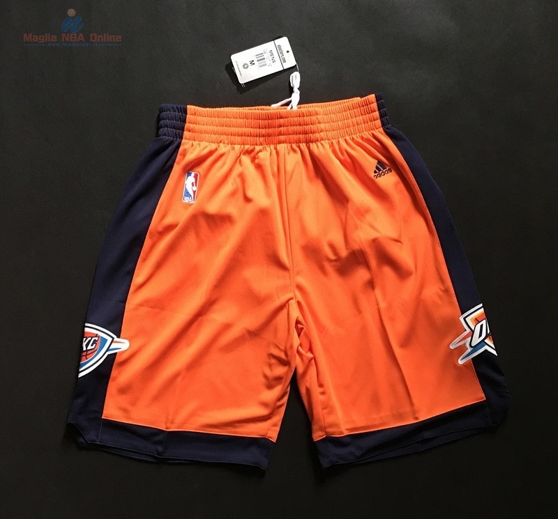 Acquista Pantaloni Basket Oklahoma City Thunder Arancia