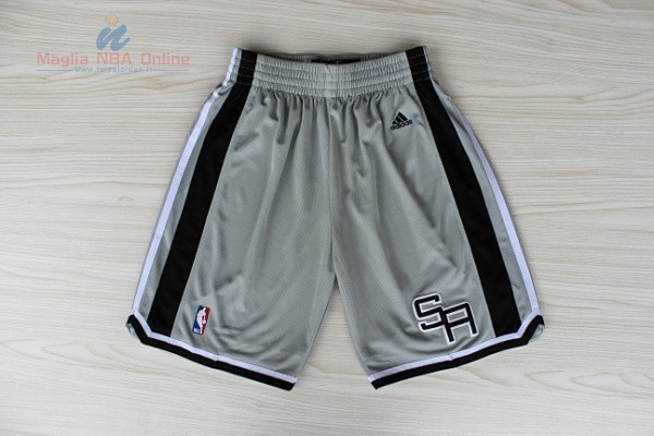 Acquista Pantaloni Basket San Antonio Spurs Grigio