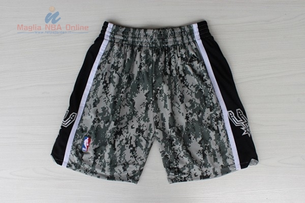 Acquista Pantaloni Basket San Antonio Spurs Verde