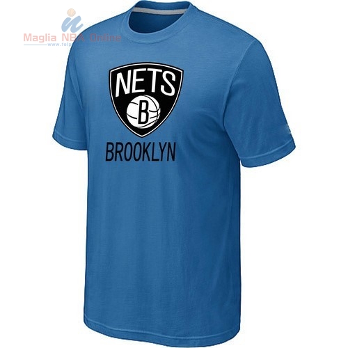 Acquista T-Shirt Brooklyn Nets Blu