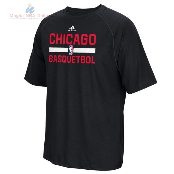 Acquista T-Shirt Chicago Bulls Nero 002