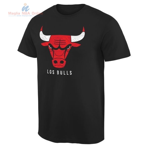Acquista T-Shirt Chicago Bulls Nero 003
