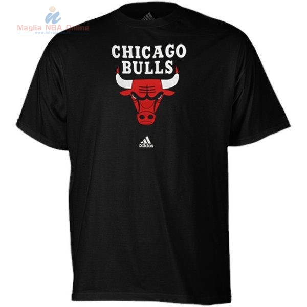 Acquista T-Shirt Chicago Bulls Nero