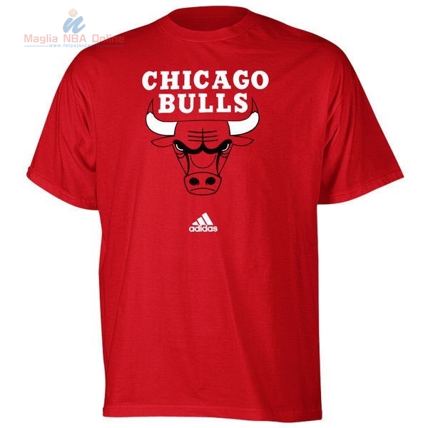 Acquista T-Shirt Chicago Bulls Rosso 002