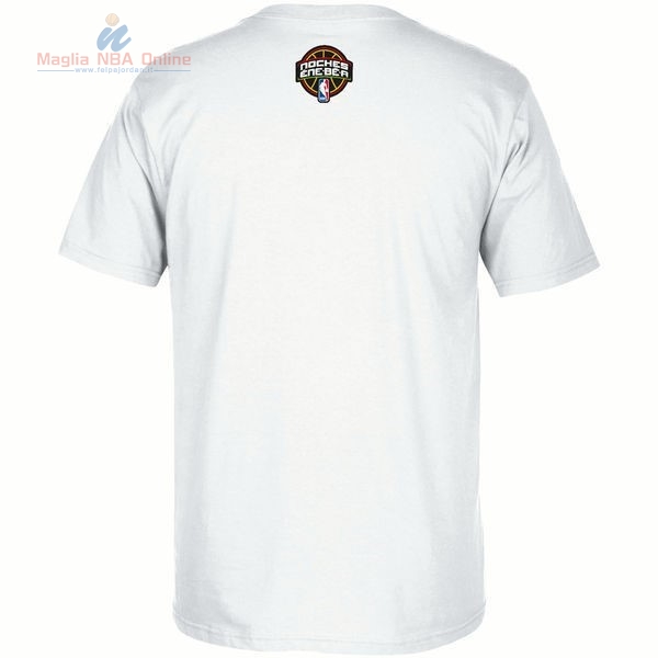 Acquista T-Shirt Cleveland Cavaliers Bianco 001