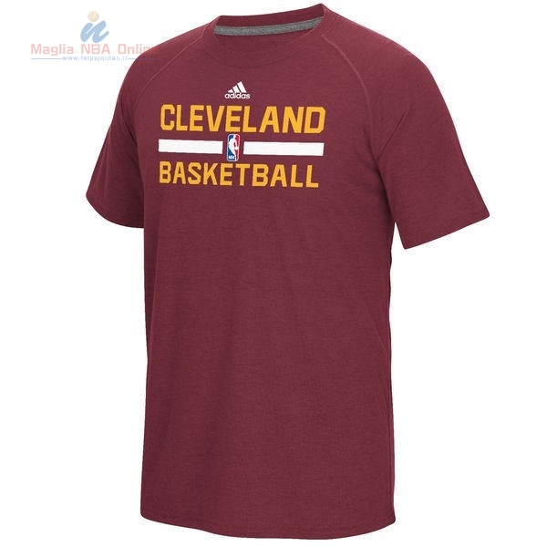 Acquista T-Shirt Cleveland Cavaliers Rosso 001