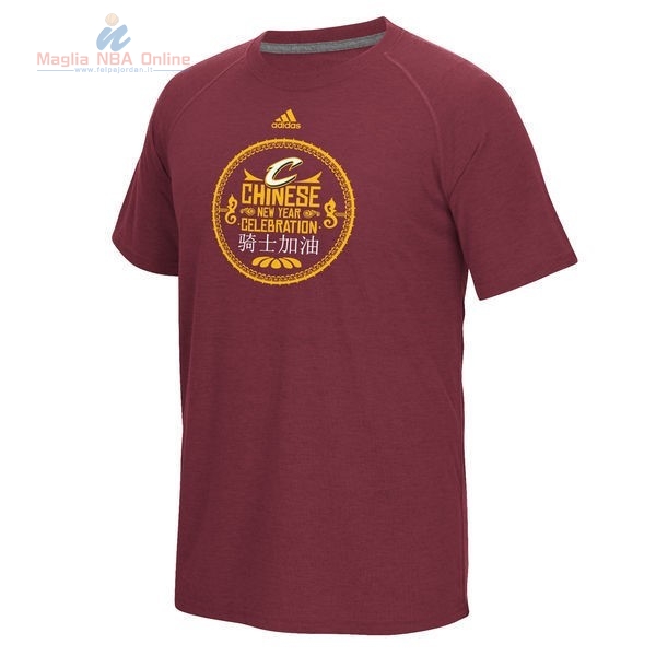 Acquista T-Shirt Cleveland Cavaliers Rosso