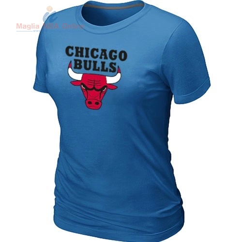 Acquista T-Shirt Donna Chicago Bulls Blu