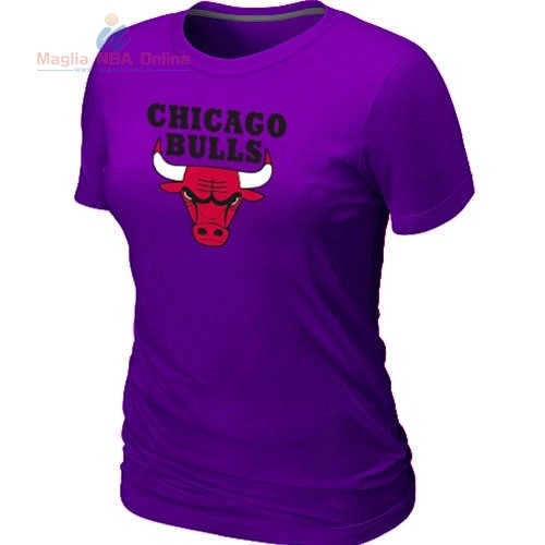Acquista T-Shirt Donna Chicago Bulls Porpora