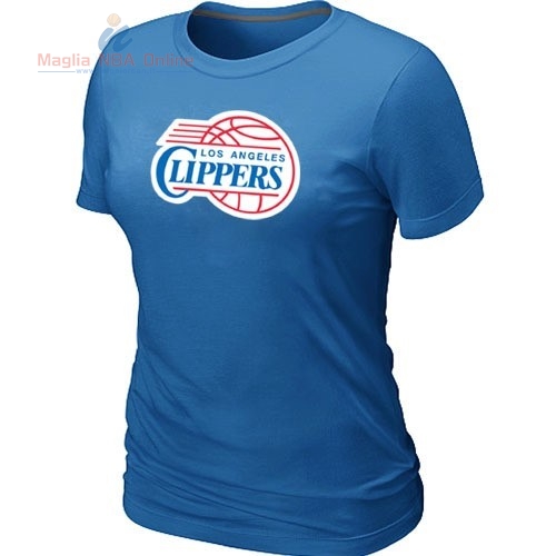 Acquista T-Shirt Donna Los Angeles Clippers Blu