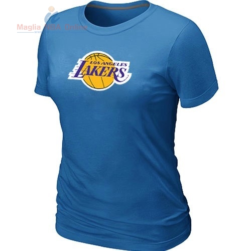 Acquista T-Shirt Donna Los Angeles Lakers Blu
