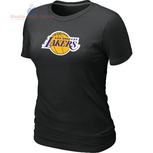 Acquista T-Shirt Donna Los Angeles Lakers Nero