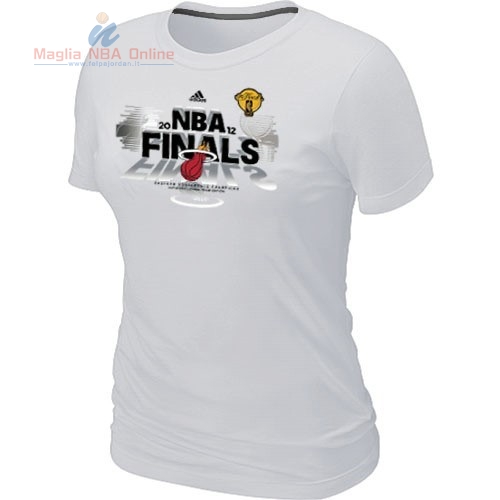Acquista T-Shirt Donna Miami Heat Bianco 1