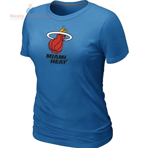 Acquista T-Shirt Donna Miami Heat Blu