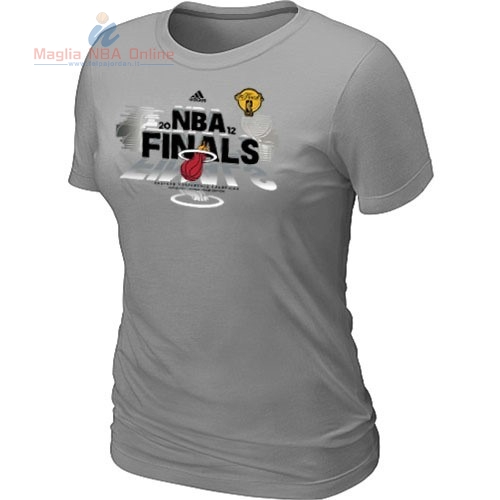 Acquista T-Shirt Donna Miami Heat Grigio 1