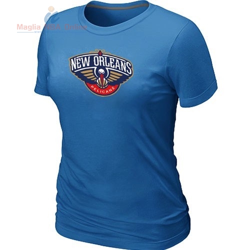 Acquista T-Shirt Donna New Orleans Pelicans Blu