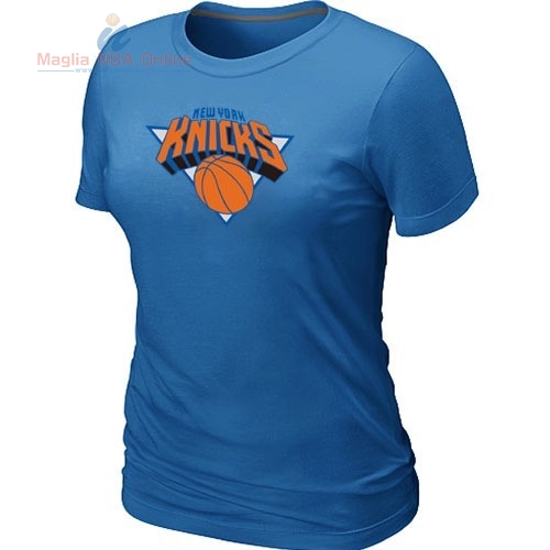 Acquista T-Shirt Donna New York Knicks Blu