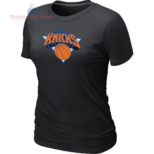 Acquista T-Shirt Donna New York Knicks Nero