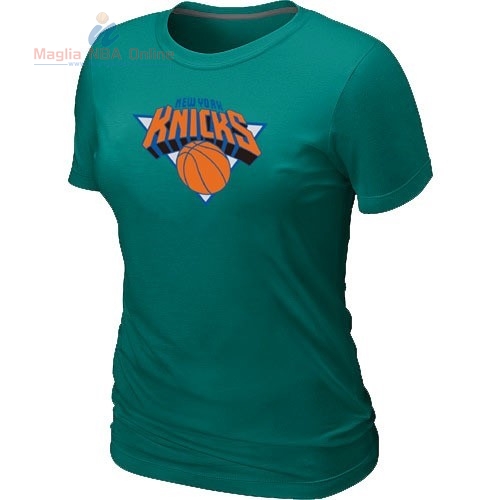 Acquista T-Shirt Donna New York Knicks Verde
