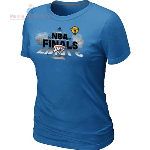 Acquista T-Shirt Donna Oklahoma City Thunder Blu 1