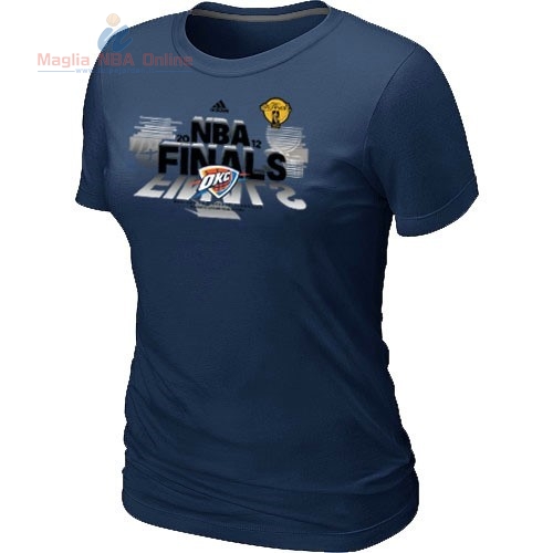Acquista T-Shirt Donna Oklahoma City Thunder Inchiostro Blu