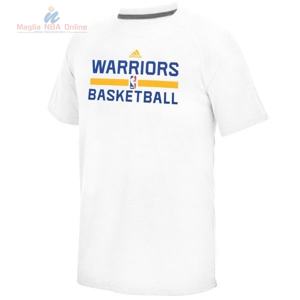 Acquista T-Shirt Golden State Warriors Bianco
