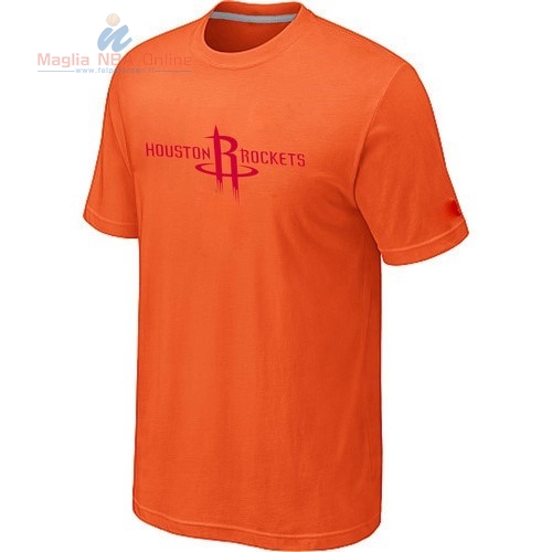 Acquista T-Shirt Houston Rockets Arancia