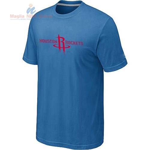 Acquista T-Shirt Houston Rockets Blu