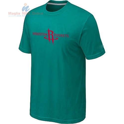Acquista T-Shirt Houston Rockets Verde